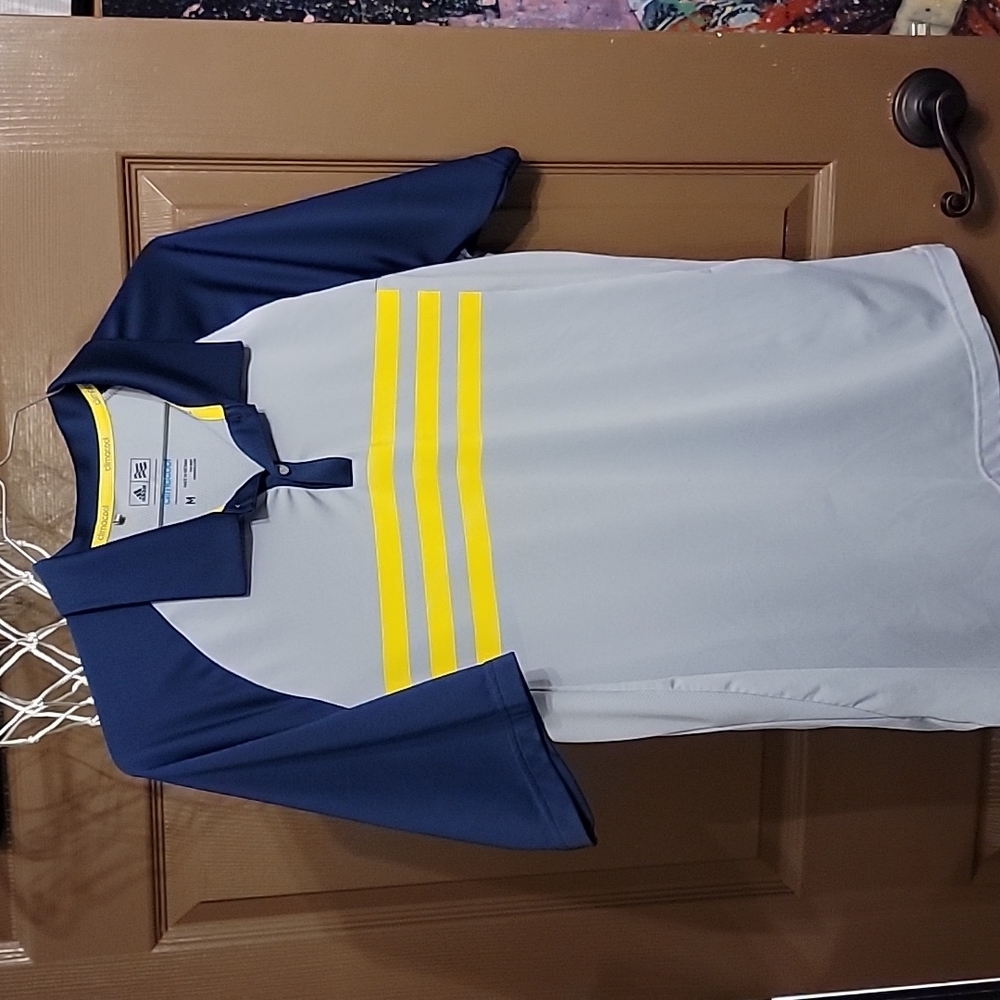 Mens Adidas Climacool golf polo